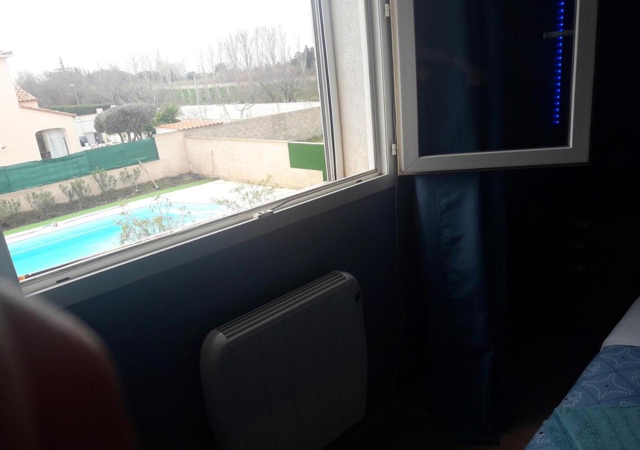 Villa Avec Plage A Pied Et Grande Piscine سانت ماري لا مير المظهر الخارجي الصورة